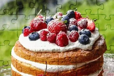  "naked " cake