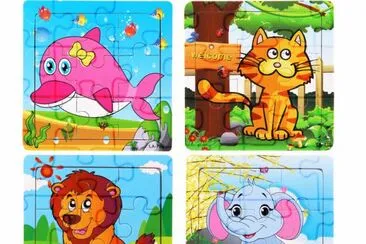 פאזל של animales