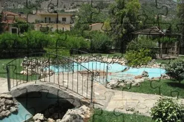Garden, Knossos, Crete, Greece