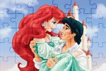 פאזל של Princesas da Disney
