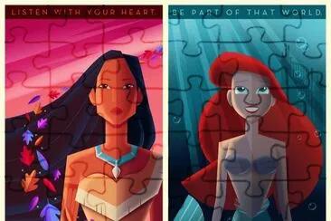 Pocahontas Ariel jigsaw puzzle