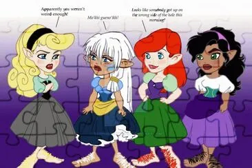 Aurora Kida Ariel Esmeralda