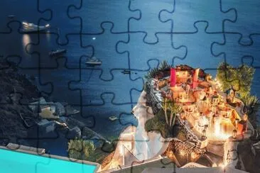 Santorini jigsaw puzzle