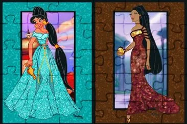 Jasmine Pocahontas jigsaw puzzle