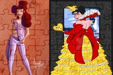 Megara QueenOfHearts jigsaw puzzle