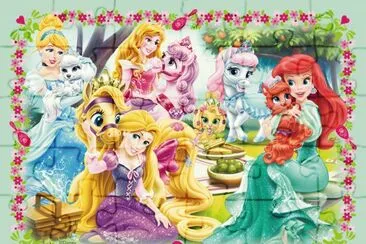 Cinderella Aurora Rapunzel Ariel jigsaw puzzle