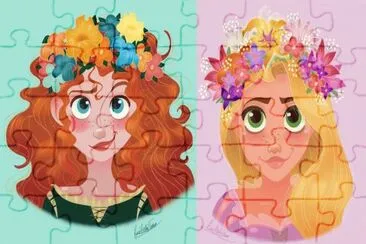 Merida Rapunzel