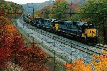 trem jigsaw puzzle