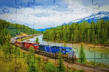 trem jigsaw puzzle