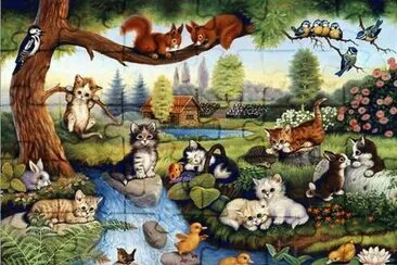 gatos jigsaw puzzle