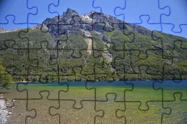 Lago GutiÃ©rrez. RÃ­o Negro. Argentina jigsaw puzzle