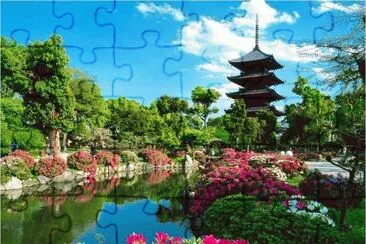 japanese garden jigsaw puzzle