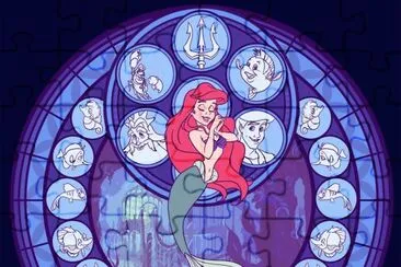 Ariel jigsaw puzzle