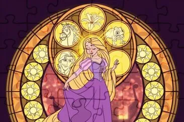 Rapunzel jigsaw puzzle