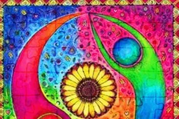 multicolor jigsaw puzzle