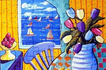 Still life Sailboat jigsaw puzzle