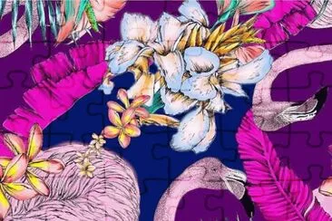New Flamingo jigsaw puzzle