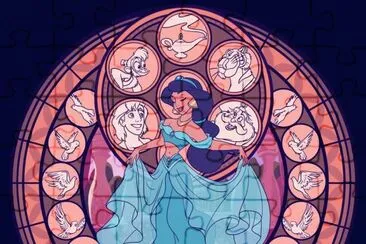 Jasmine jigsaw puzzle