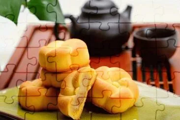Traditional Chinese pasty jigsaw puzzle