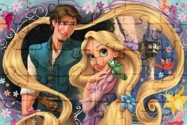פאזל של rapunzel