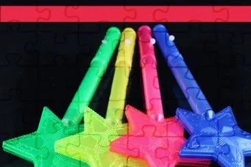 פאזל של multicolor