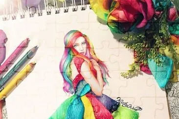 פאזל של Menina 4