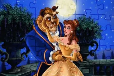 la bella y la bestia jigsaw puzzle