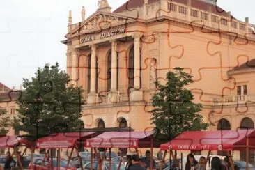 Orient Express Train Station, Zagreb, Croatia jigsaw puzzle