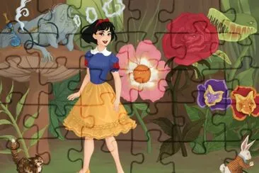 SnowWhite jigsaw puzzle