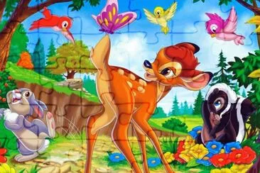 bambi jigsaw puzzle