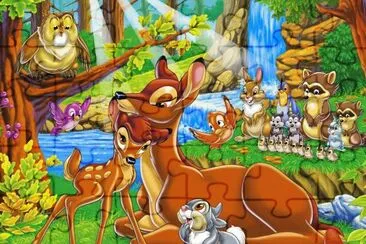 bambi jigsaw puzzle