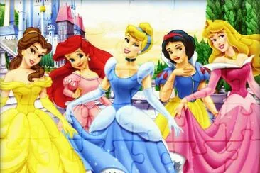 פאזל של princesas