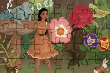 Pocahontas jigsaw puzzle