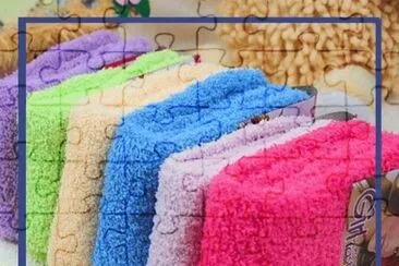 multicolor jigsaw puzzle