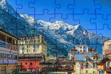 Chamonix-Francia jigsaw puzzle