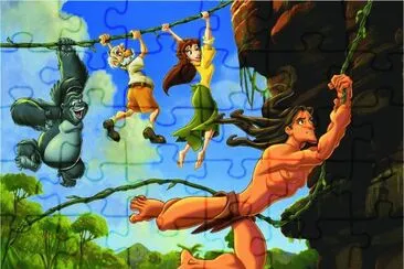 tarzan jigsaw puzzle