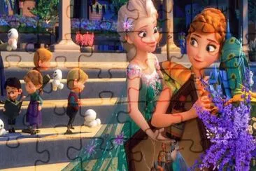 frozen jigsaw puzzle