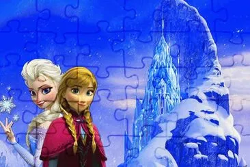 פאזל של frozen