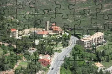 פאזל של View from Montserrat Monastery, Spain