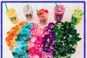 multicolor jigsaw puzzle