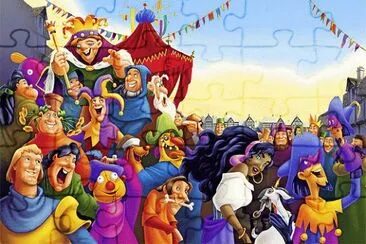 el jorobado de notre dame jigsaw puzzle