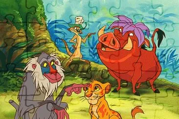 el rey leon jigsaw puzzle