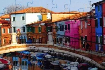 פאזל של Burano-Italia