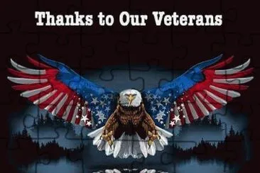 thanks vets jigsaw puzzle