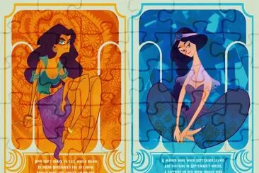 Esmeralda Jasmine jigsaw puzzle