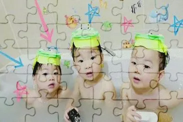 trillizos jigsaw puzzle