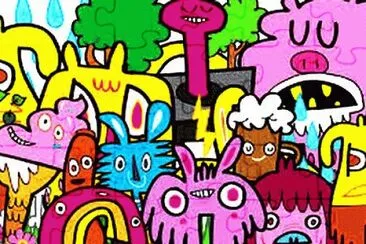 draw jigsaw puzzle