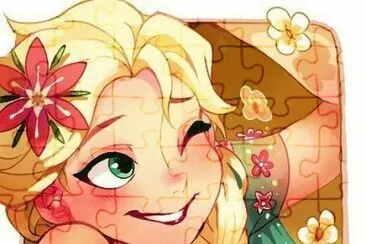 Elsa jigsaw puzzle