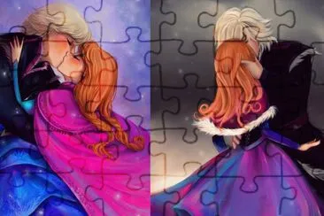 Kristoff Anna jigsaw puzzle