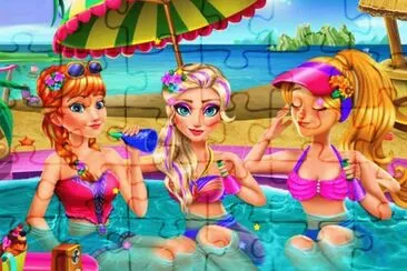 frozen y rapunzel jigsaw puzzle